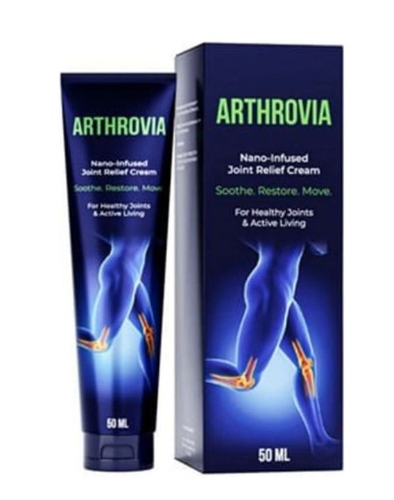 Arthrovia Creme Tube für die äußerliche Gelenkpflege